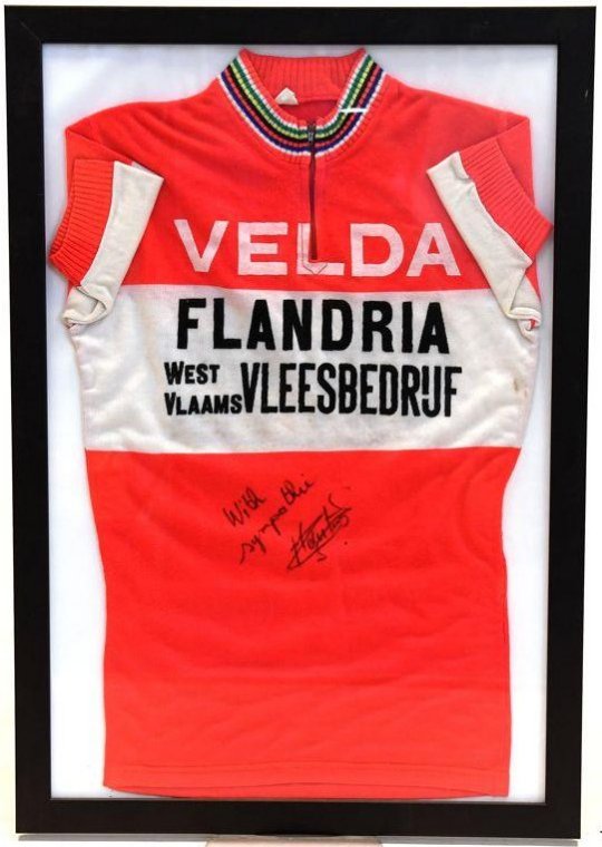 1976 Freddy Maertens signed jersey